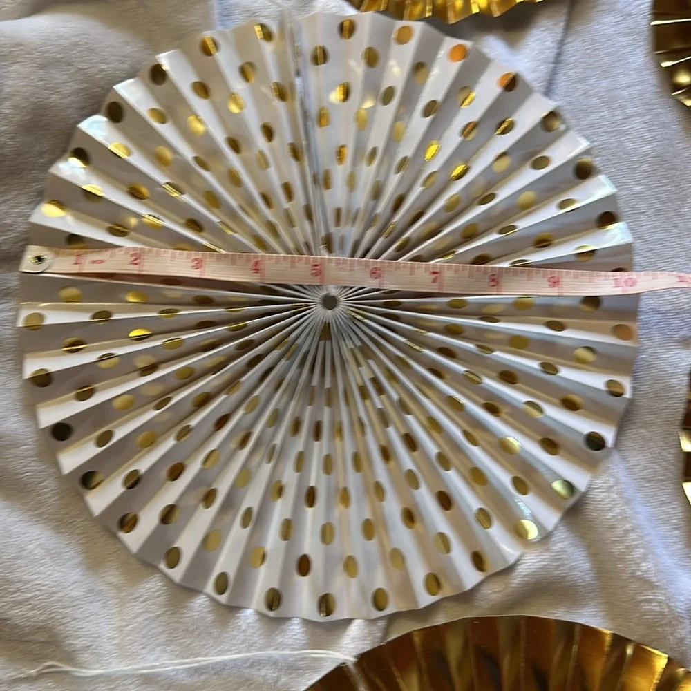 Spritz Paper Fans Party Decorations